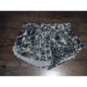 Victoria Sport Shorts Gray Black Animal Print‎ Running Workout Small S